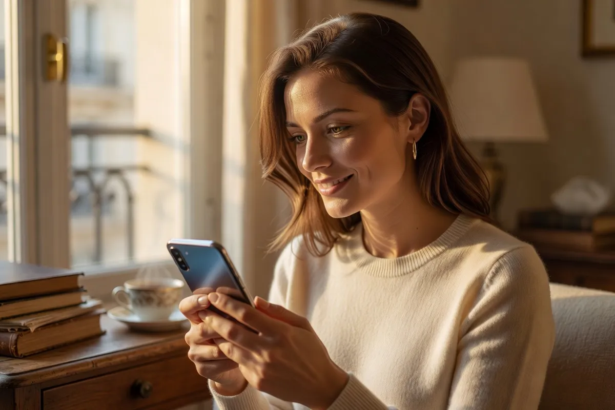 Femme espérant une réconciliation